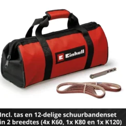 EINHELL 18V bandschuurmachine / powerfile TE-BF 18 LI (zonder accu) Outlet
