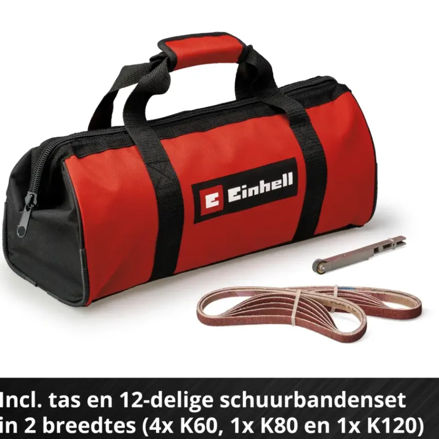 EINHELL 18V bandschuurmachine / powerfile TE-BF 18 LI (zonder accu) Outlet