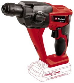 EINHELL 18V boorhamer TE-HD 18 LI (zonder accu) New