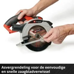 EINHELL 18V cirkelzaag TE-CS 18/165 LI (zonder accu) Sale