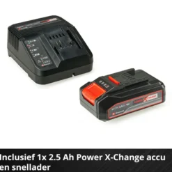 EINHELL 18V decoupeerzaag TC-JS 18/70 LI incl 2.5Ah accu en lader