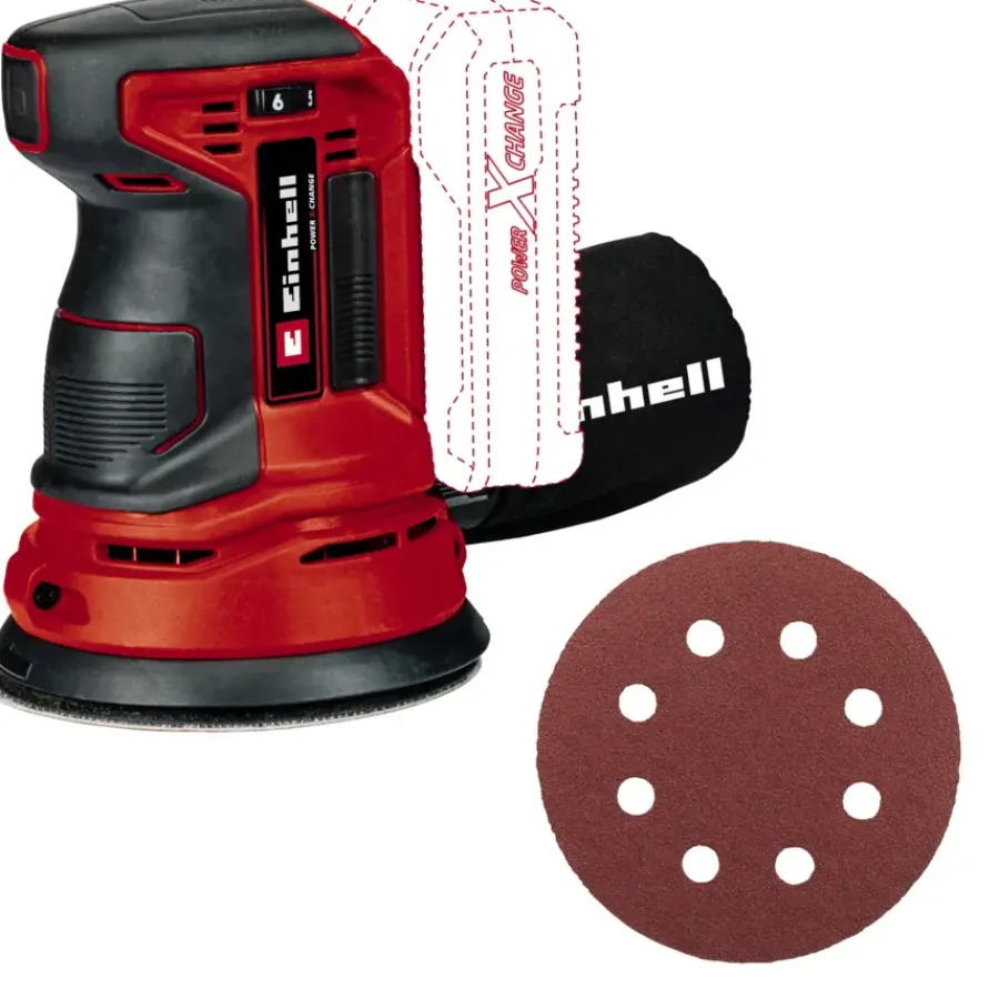EINHELL 18V excentrische schuurmachine TE-RS 18 LI (zonder accu) Online