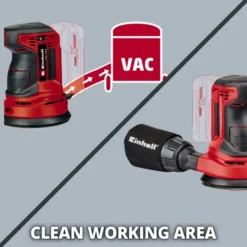 EINHELL 18V excentrische schuurmachine TE-RS 18 LI (zonder accu) Online