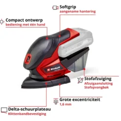 EINHELL 18V multischuurmachine TE-OS 18/150 LI (zonder accu) Discount