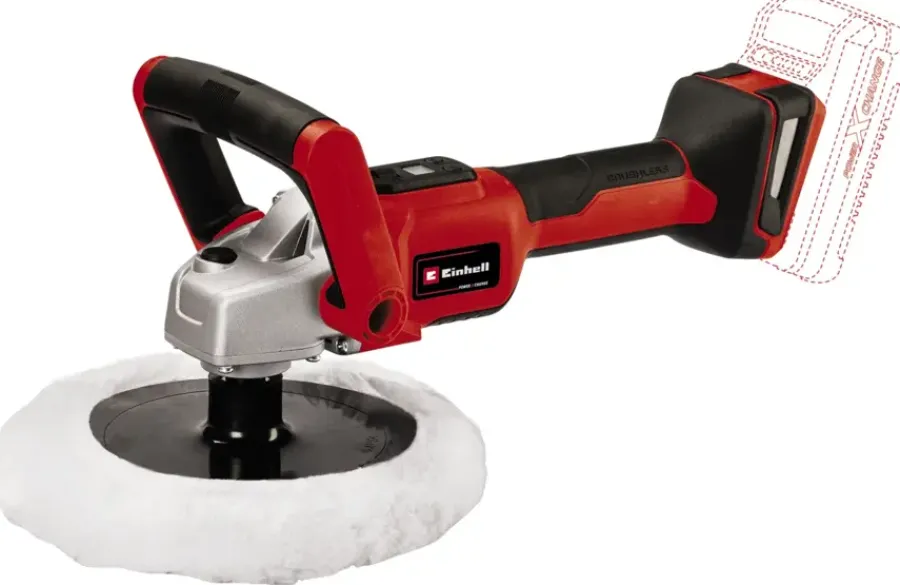 EINHELL 18V polijst-/schuurmachine CE-CP 18/180 Li E (zonder accu) New