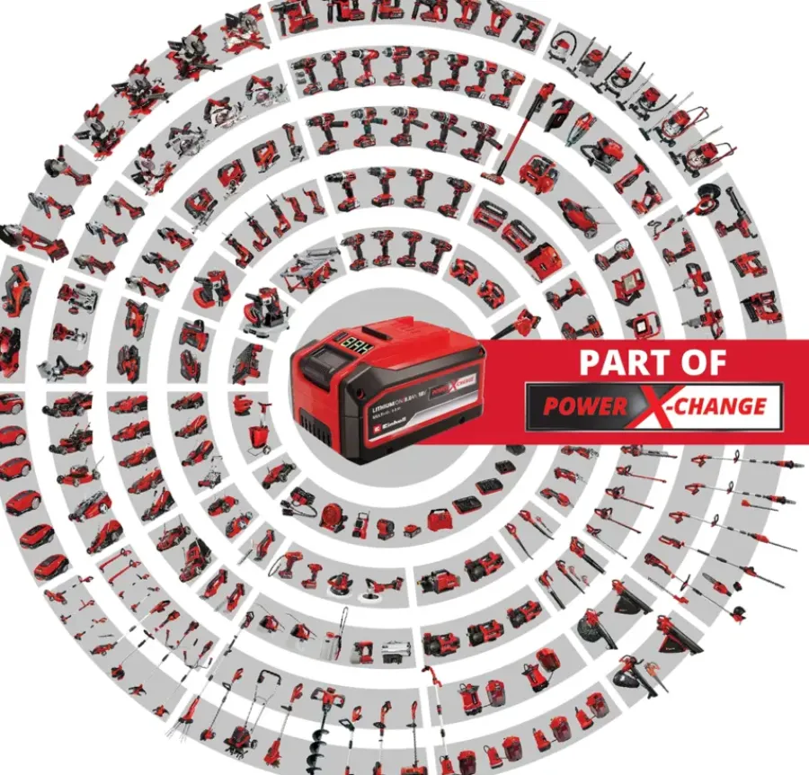 EINHELL 18V polijst-/schuurmachine CE-CP 18/180 Li E (zonder accu) New