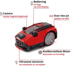 EINHELL 18V robotmaaier FREELEXO CAM PLUS 600 (Incl. 4.0 Ah accu + oplader) Hot