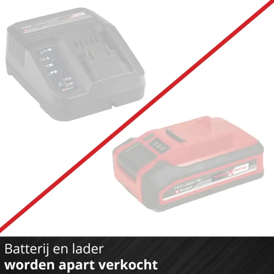 EINHELL 18V slijptol / haakse slijper 115mm TE-AG 18/115-2 LI (zonder accu)