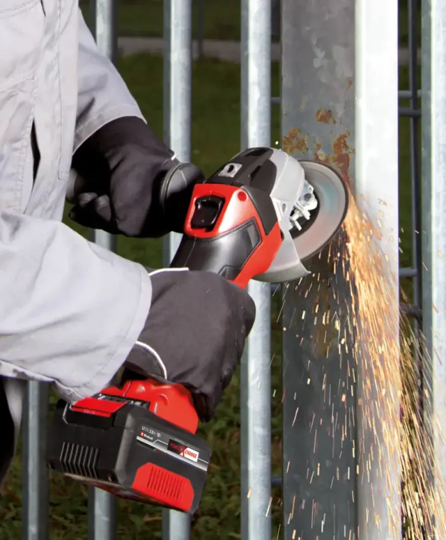 EINHELL 18V slijptol / haakse slijper 115mm TC-AG 18/115 LI incl 4.0Ah accu en lader Sale