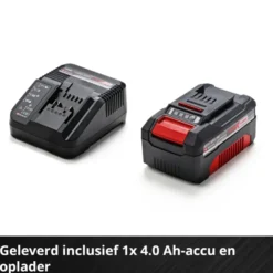 EINHELL 18V slijptol / haakse slijper 115mm TC-AG 18/115 LI incl 4.0Ah accu en lader Sale