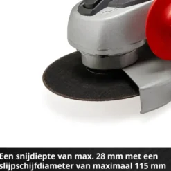EINHELL 18V slijptol / haakse slijper 115mm TC-AG 18/115 LI incl 4.0Ah accu en lader Sale