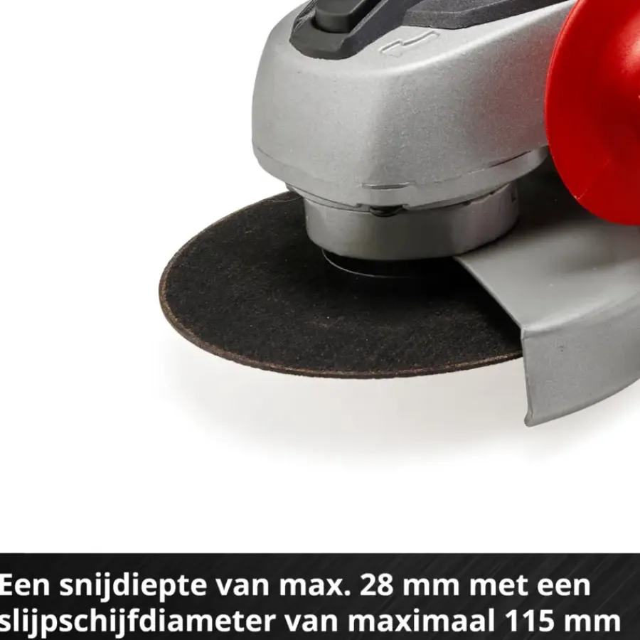 EINHELL 18V slijptol / haakse slijper 115mm TC-AG 18/115 LI incl 4.0Ah accu en lader Sale
