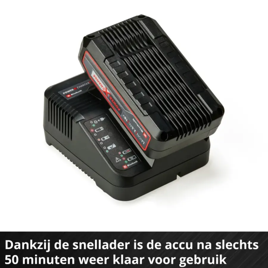 EINHELL 18V startset accu 2.5Ah + oplader Discount