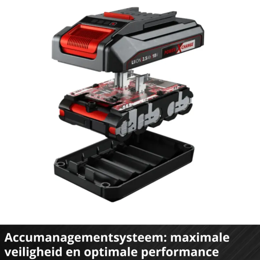 EINHELL 18V startset accu 2.5Ah + oplader Discount