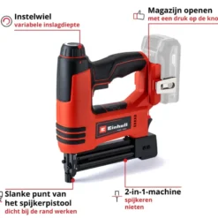 EINHELL 18V tacker TE-CN 18 LI (zonder accu) Discount