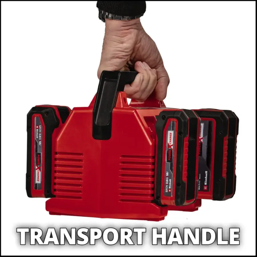 EINHELL 18V 2x2 acculader Quattrocharger 4A Best