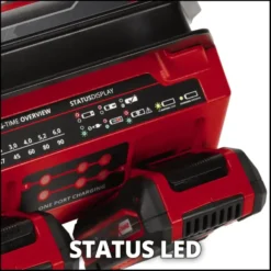 EINHELL 18V 2x2 acculader Quattrocharger 4A Best
