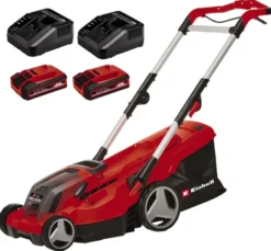 EINHELL 2x18V grasmaaier Rasarro 36/36 Kit incl. 2 accu's 3Ah + 2 opladers Clearance