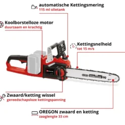EINHELL 2x18V kettingzaag GP/LC 36/35 (zonder accu) Clearance