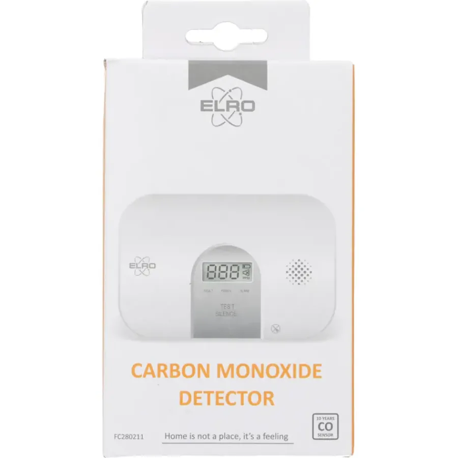 Elro FC280211 koolmonoxide melder inclusief 2 AA-batterijen 2 jaar Online