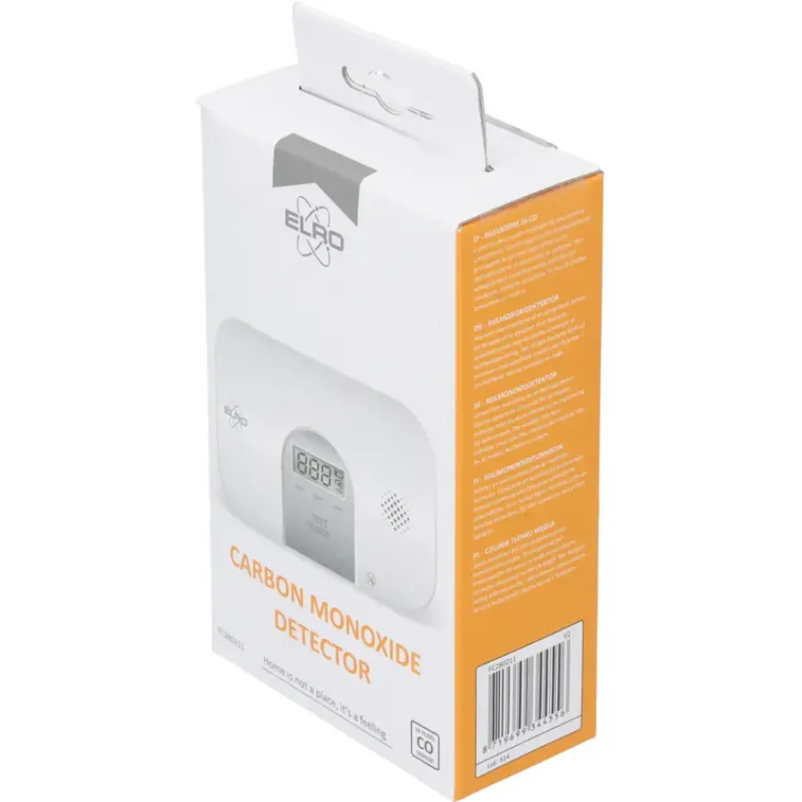 Elro FC280211 koolmonoxide melder inclusief 2 AA-batterijen 2 jaar Online