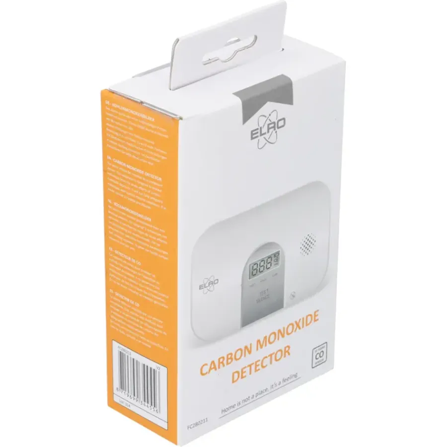 Elro FC280211 koolmonoxide melder inclusief 2 AA-batterijen 2 jaar Online
