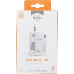 Elro FGA-13410 gasmelder voor Aardgas/Propaan/Butaan Discount
