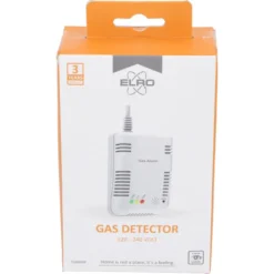 Elro FGA-13410 gasmelder voor Aardgas/Propaan/Butaan Discount