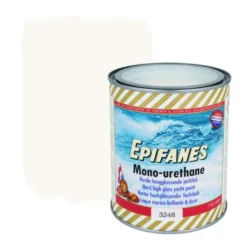 Epifanes mono-urethane jachtlak hoogglans nr. 3248 stark wit 750 ml