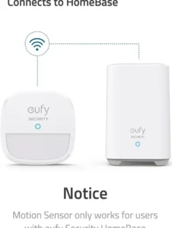 Eufy Bewegingssensor Uitbreiding voor Alarmsysteem Clearance