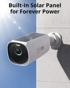 Eufy cam 3 Draadloze Beveiligingscamera voor buiten 4K met Zonnepaneel Uitbreiding Hot
