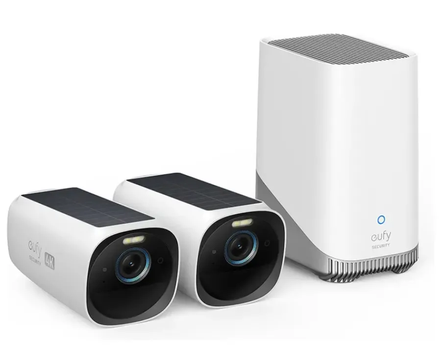 Eufy Cam 3 Duo Pack Beveiligingscamera met Homebase 3 Discount