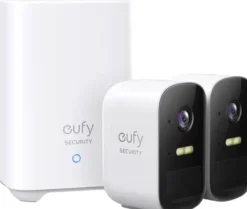 Eufy draadloze beveiligingsset inclusief Homebase 2 en 2 beveiligingscamera's Wit Online