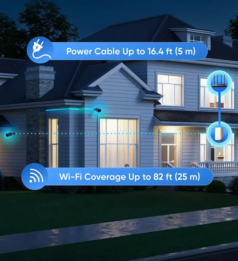 Eufy E330 Bundel 2 Beveiligingscamera voor buiten Wired Incl. Homebase 3 Sale