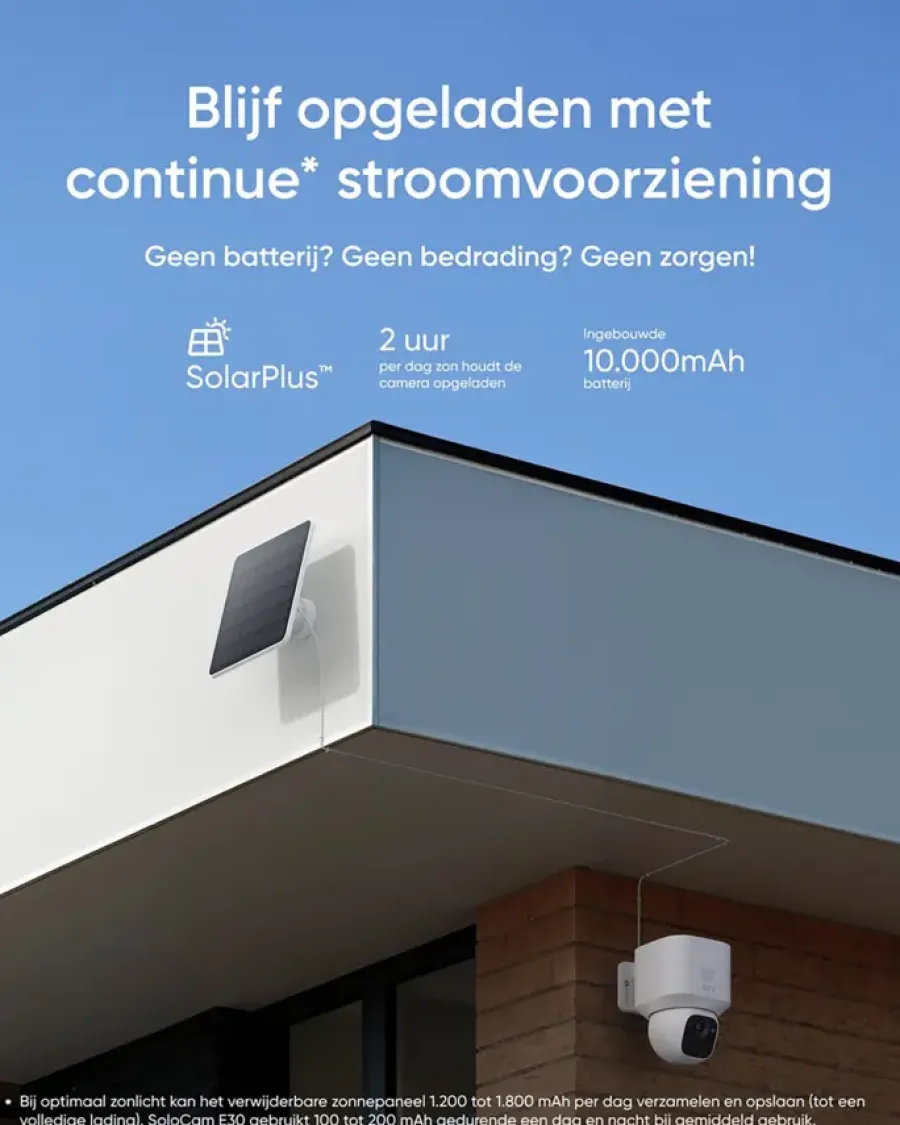 Eufy E30 solocam draadloze beveiligingscamera