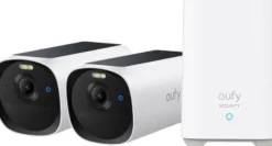 Eufy E40 SoloCam duo pack draadloze beveiligingscamera inclusief HomeBase 2 Discount