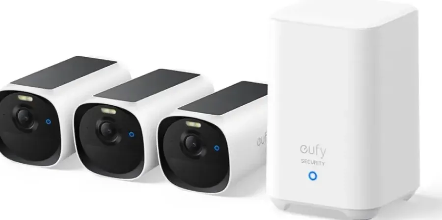Eufy E40 solocam 3-pack inclusief Homebase 2 Discount