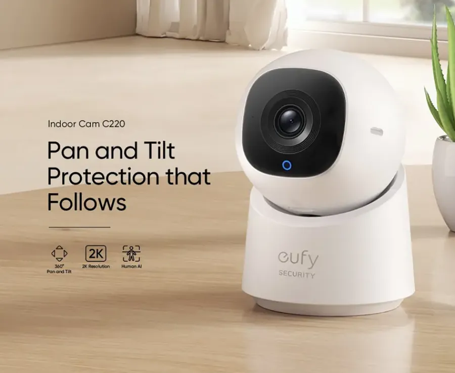 Eufy Indoorcam C220 Beveiligingscamera Wired Outlet