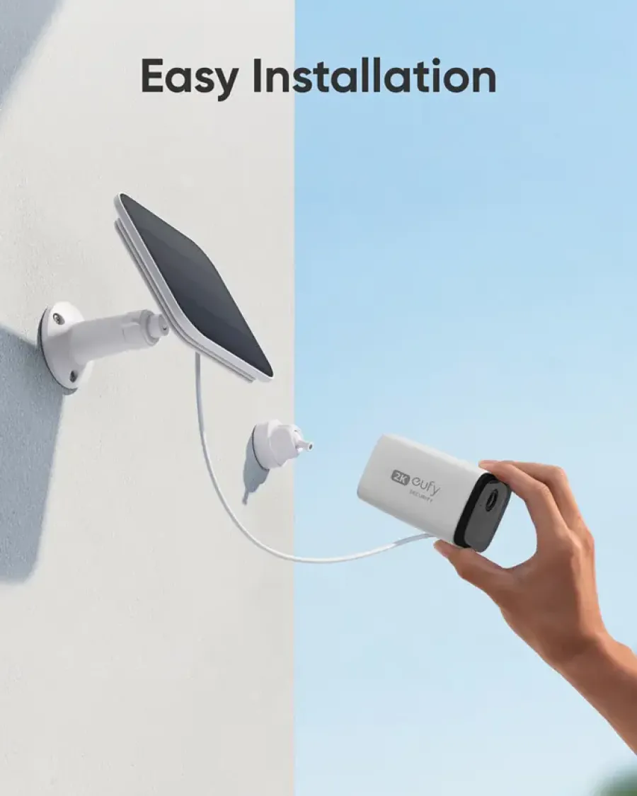 Eufy Solarcam C210 Beveiligingscamera met Zonnepaneel Online