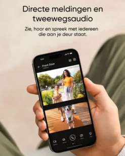 Eufy Video Deurbel E340 2 camera's Zwart Uitbreiding Sale