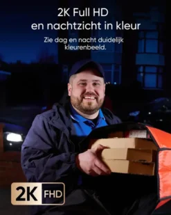 Eufy Video Deurbel E340 2 camera's Zwart Uitbreiding Sale