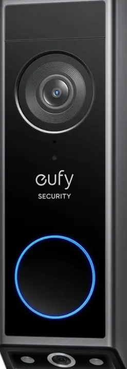 Eufy Video Deurbel E340 2 camera's Zwart Uitbreiding Sale
