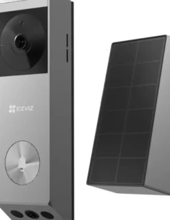 Ezviz EP3X Pro Dual video deurbel draadloos 2K HD met zonnepaneel Clearance