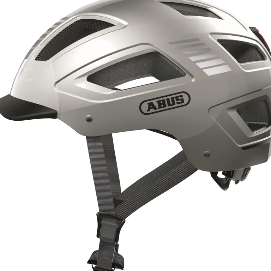 Abus Fietshelm Hyban 2.0 signal silver M Hot