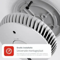 Fire Angel FireAngel optische rookmelder met noodverlichting en vervangbare batterijen (levensduur 10 jaar) Outlet