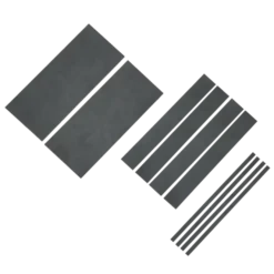 Firststep traprenovatieset laminaattreden steen antraciet, 4 stuks