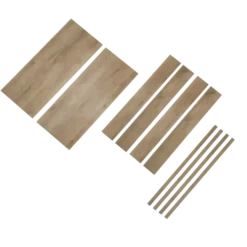 Firststep traprenovatieset laminaattreden eiken beige, 4 stuks