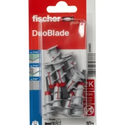 Fischer Gipsplaatplug DuoBlade 44 mm 10 stuks