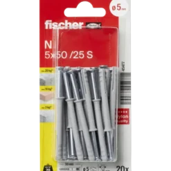 Fischer Slagplug 5x50mm 20 stuks