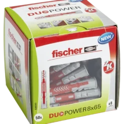 Fischer Universeelplug DuoPower 8x65mm 50 stuks
